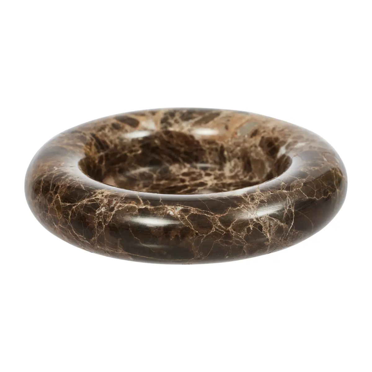 Savi marmor lysfat Ø13,8 cm, Choko