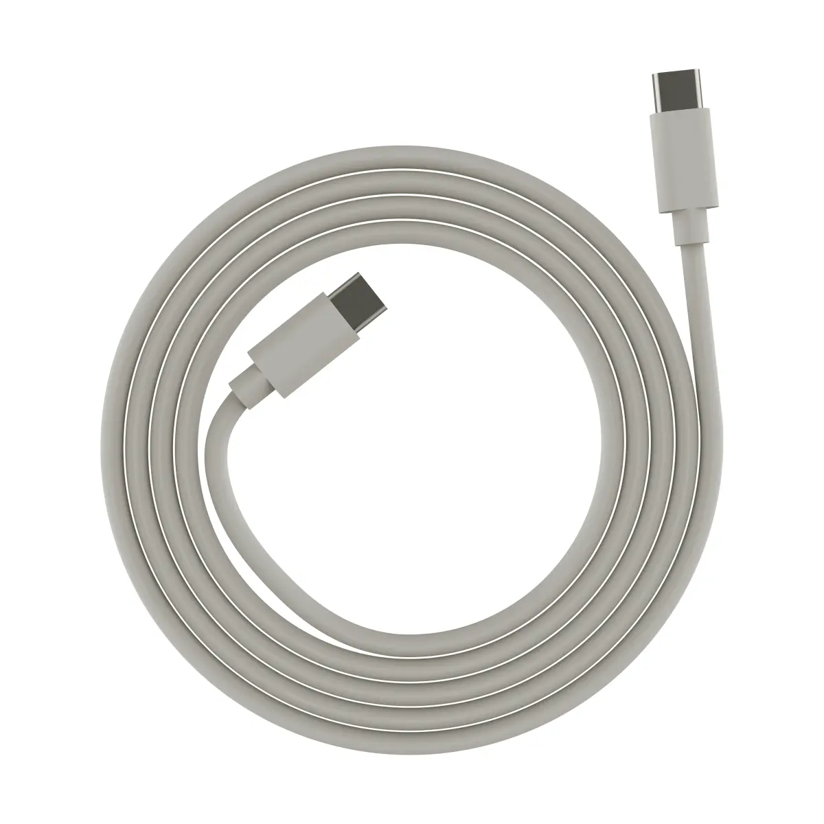 USB-C til USB-C-kabel 240 W, Sandhamn beige, 2 m
