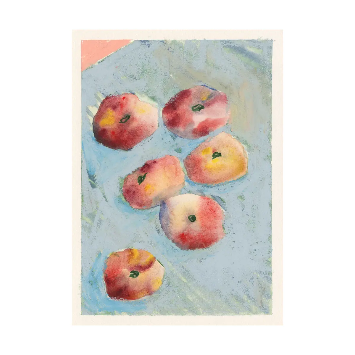 Peaches poster, 30x40 cm