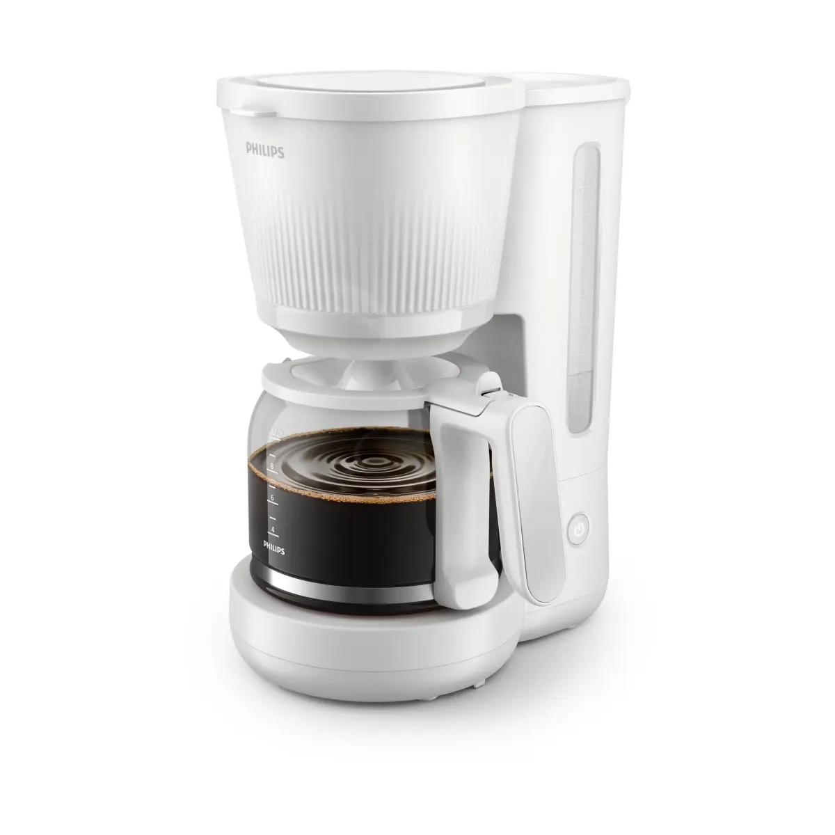 3000-serien kaffetrakter HD7411/00 1,25 L, White