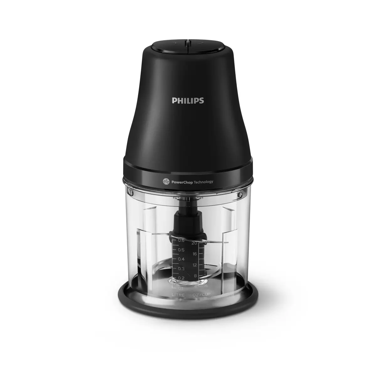 Philips hakker HR1501/00 0,6 L, Black