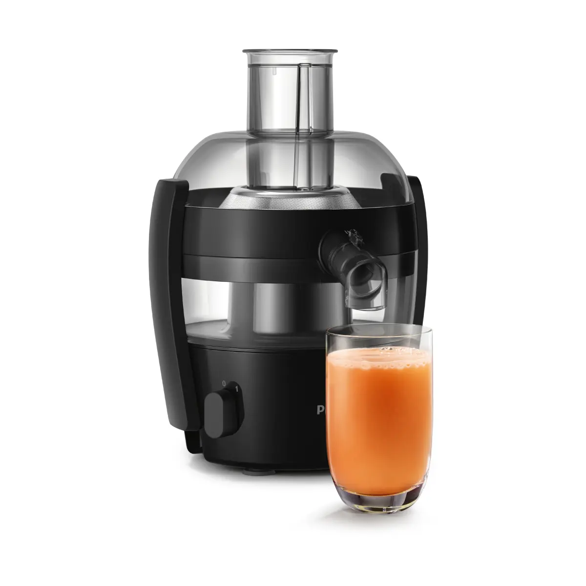 Viva råsaftsentrifuge HR1832/00 1,5 L, Black