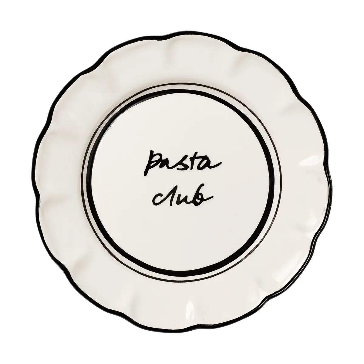Bistro salattallerken, Black, 21,5 cm