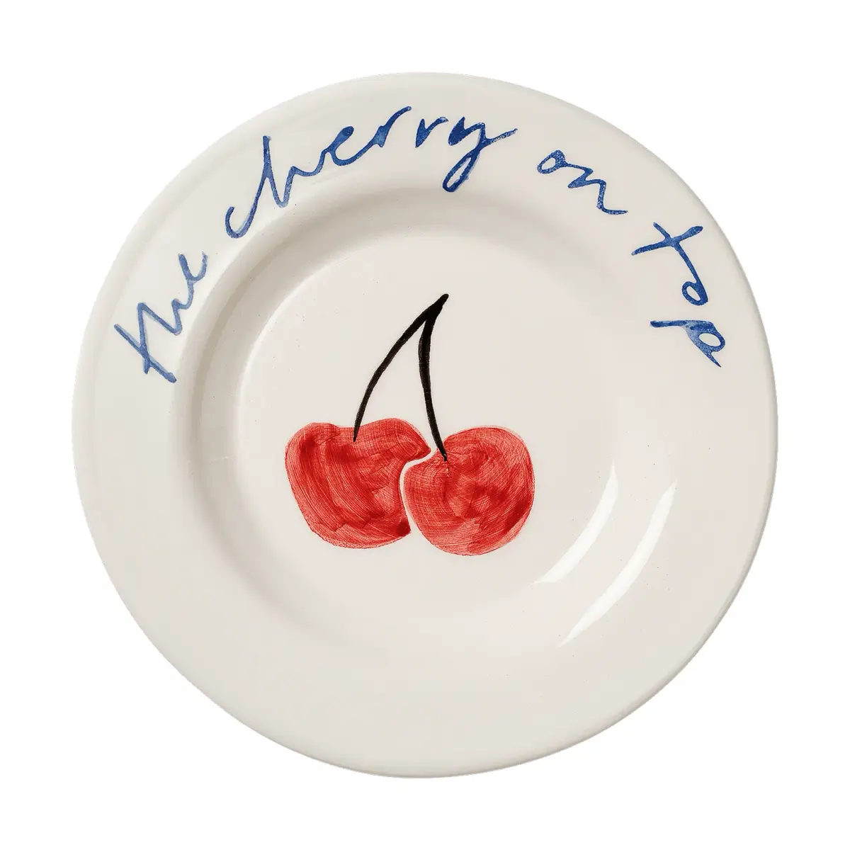 Cherry tapastallerken, Red, 15 cm