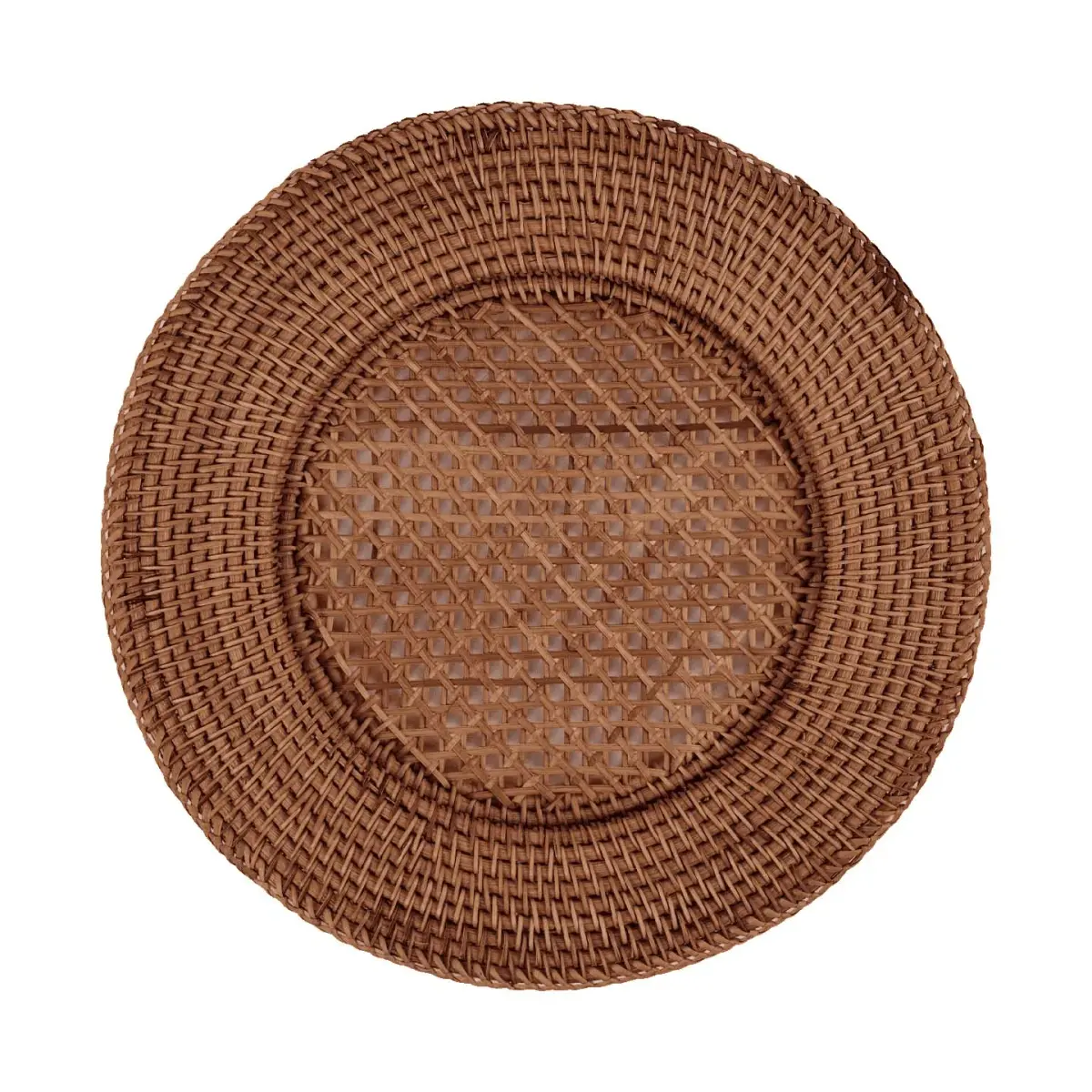 Classic Rattan bordbrikke, Dark Brown, 33 cm