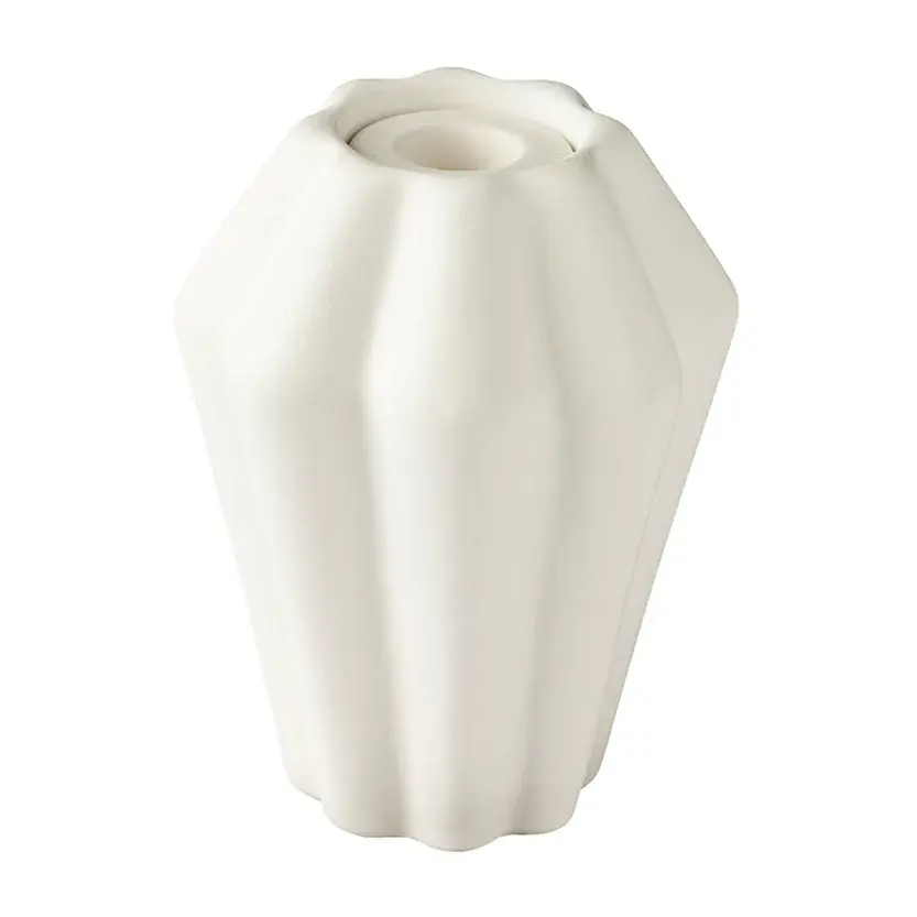 Birgit vase/lysholder 14 cm, Shell