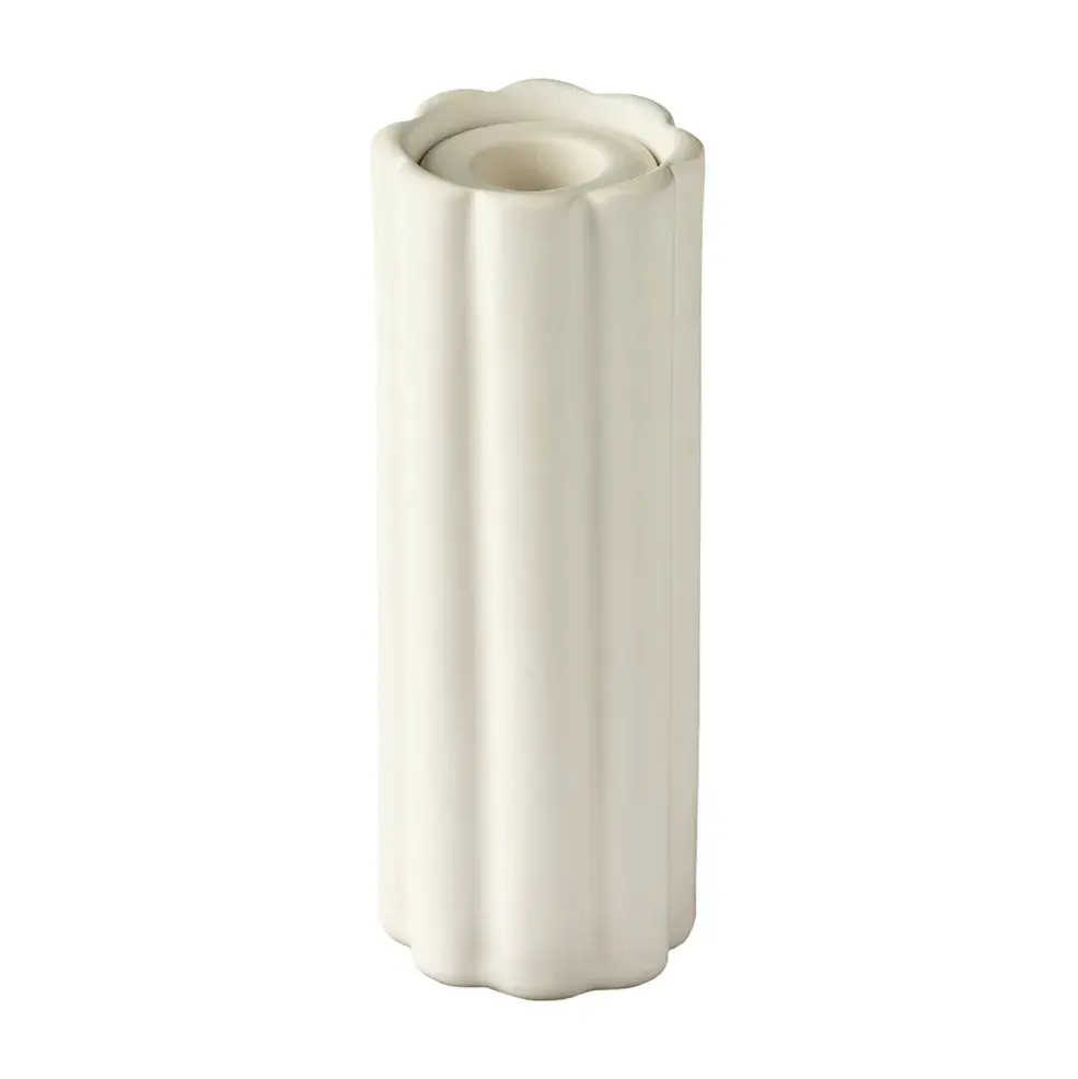Birgit vase/lysholder 17 cm, Shell