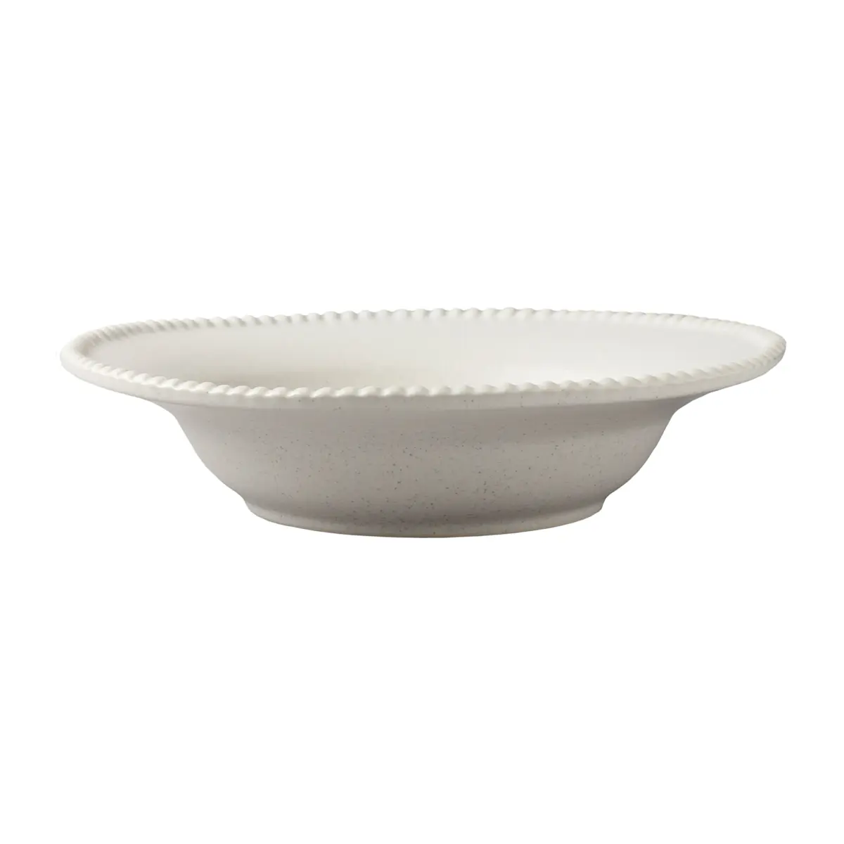 Daria pastatallerken Ø 35 cm, Cotton white matte