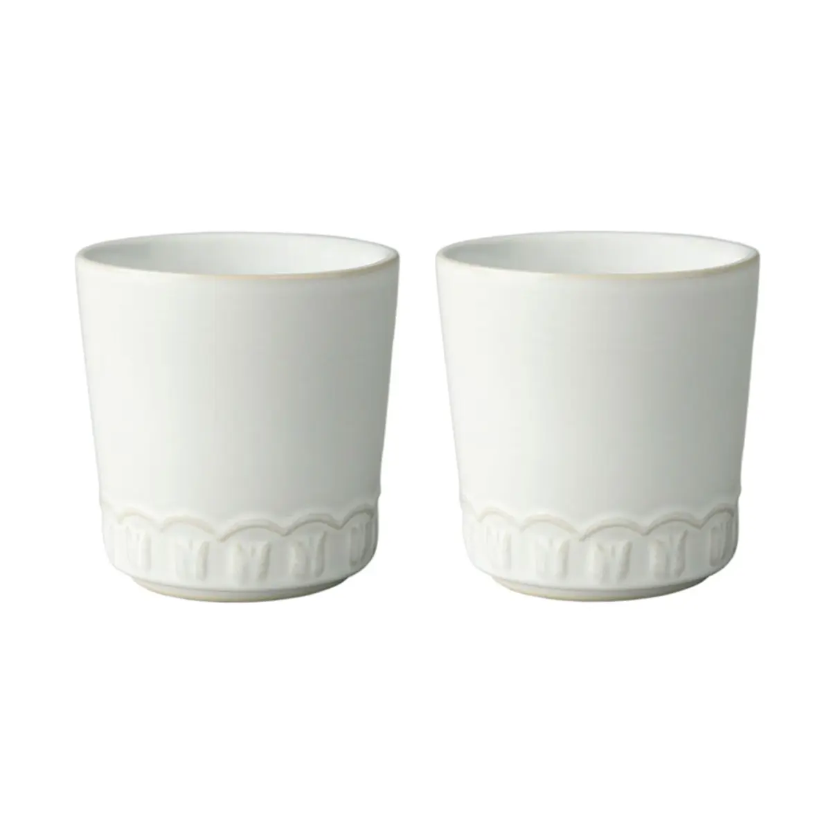 Tulipa kopp 20 cl 2-pack, White