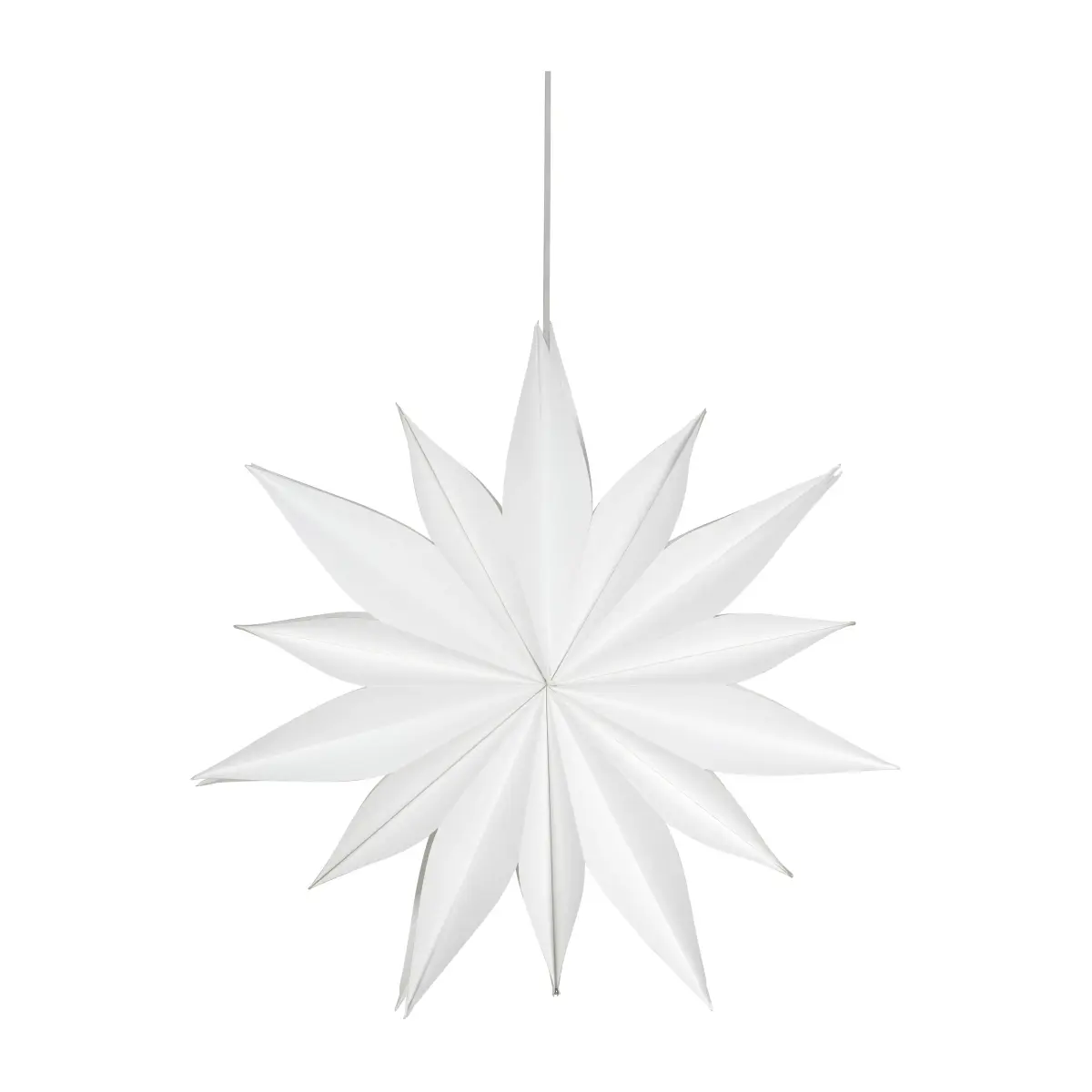 Sirius adventsstjerne Ø 60 cm, Hvit