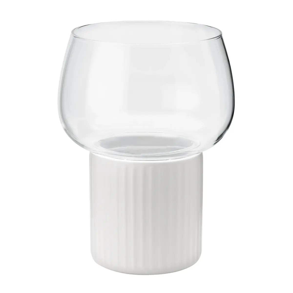 HYGGE hurricane oljelampe 16 cm, White