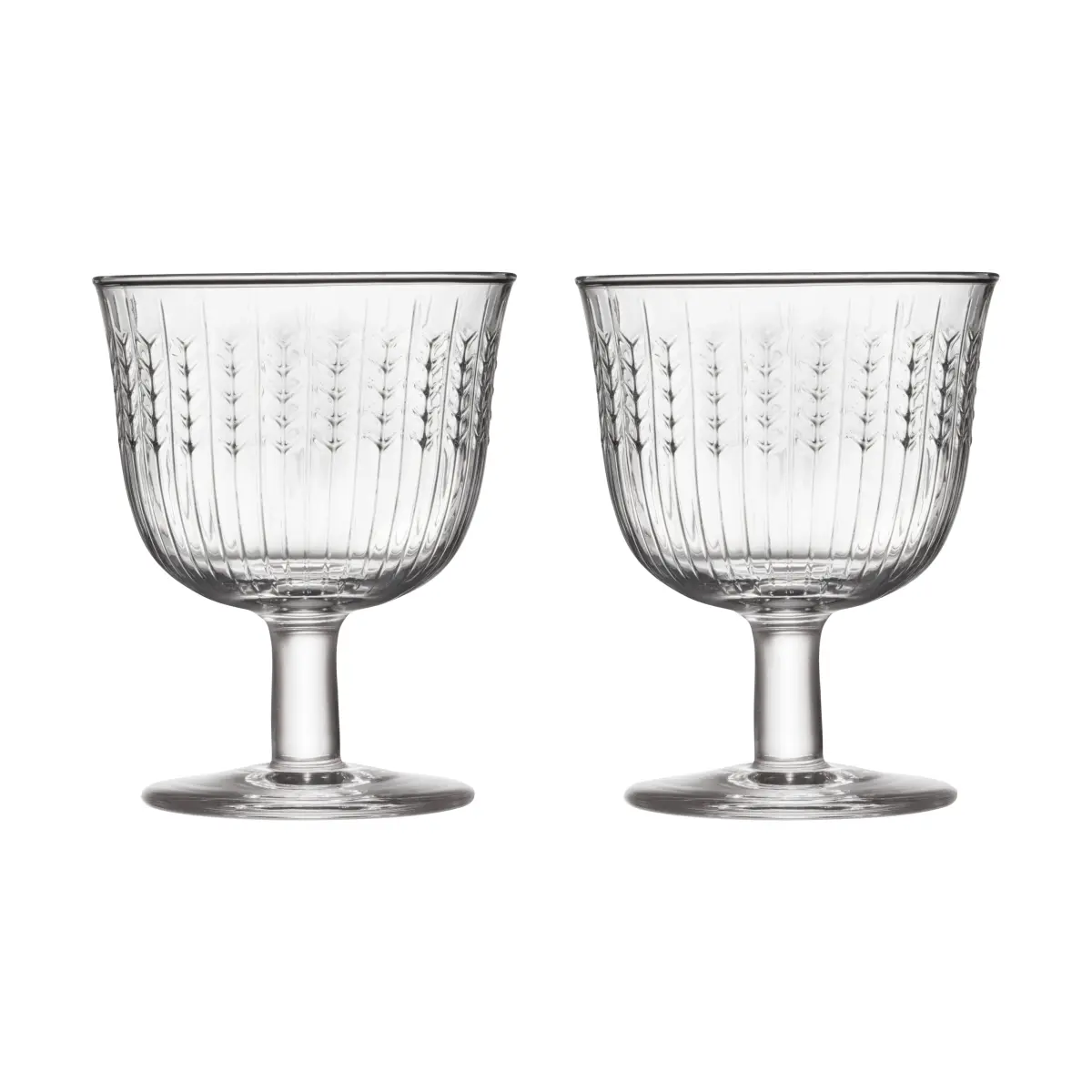 Swedish Grace drikkeglass på fot 25 cl 2-pakk, Klar
