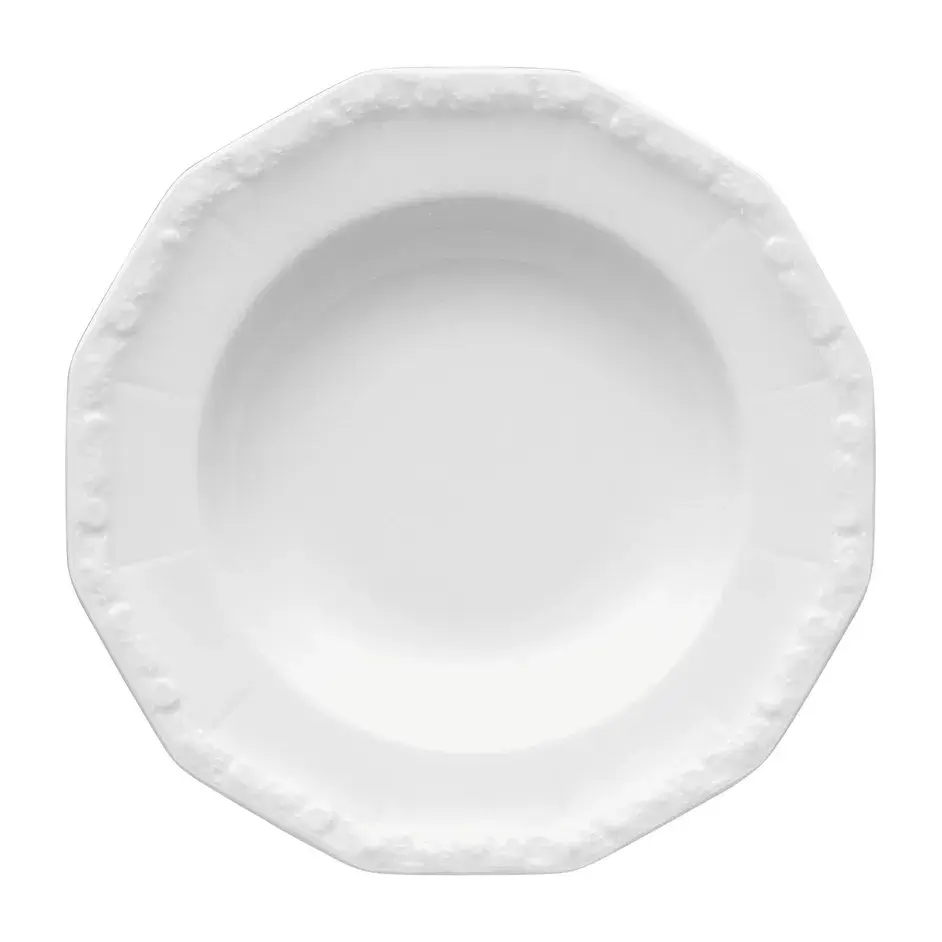 Maria dyp tallerken Ø 23 cm, Hvit