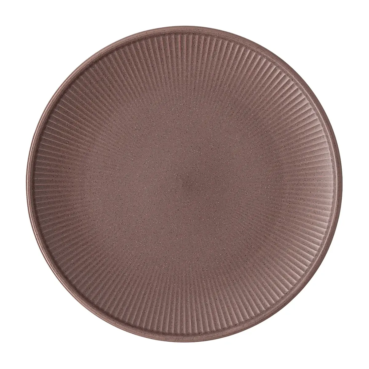 Thomas Clay spisetallerken Ø 27 cm, Rust