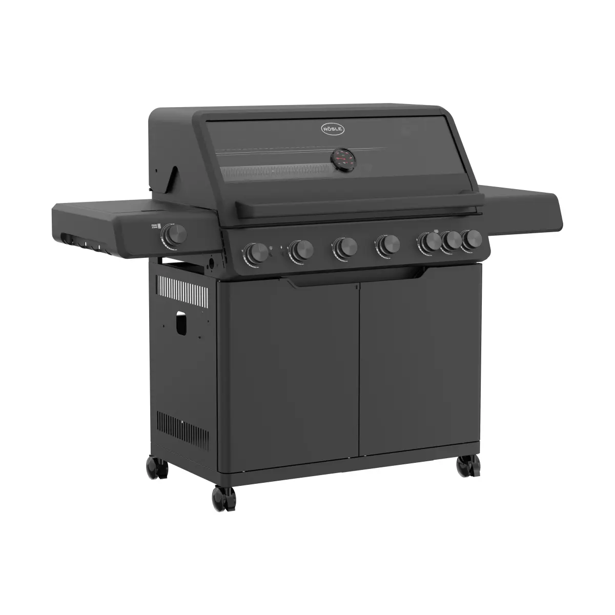 AllFlame Hero 6 gassgrill, Svart