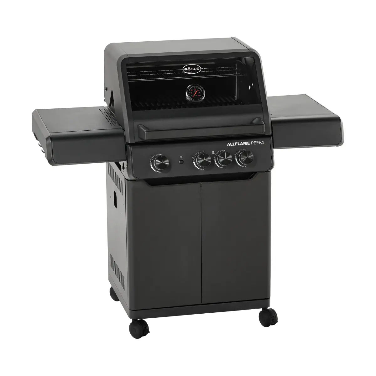 AllFlame Peer 3 gassgrill, Svart