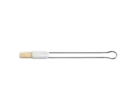Bakepensel 21,5 cm, Stål-hvit