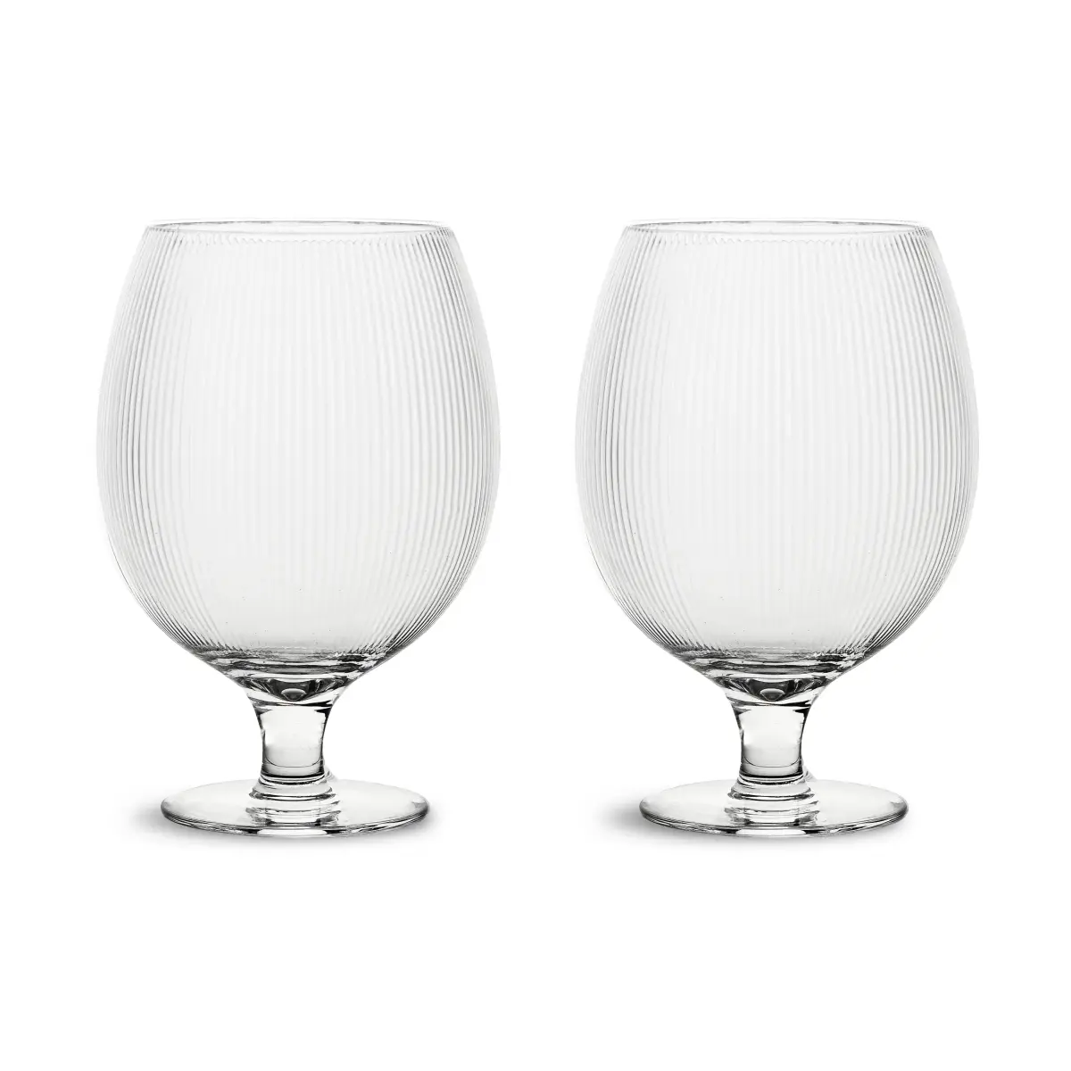 Sagaform Blanka ølglass 50 cl 2-pack, Klar