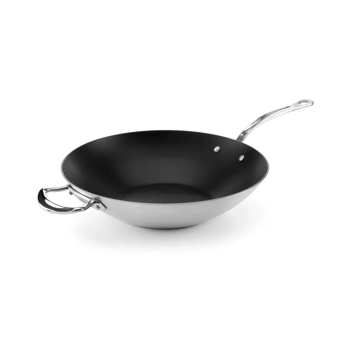 Samuel Groves non-stick wokpanne Ø32 cm, Rustfritt stål