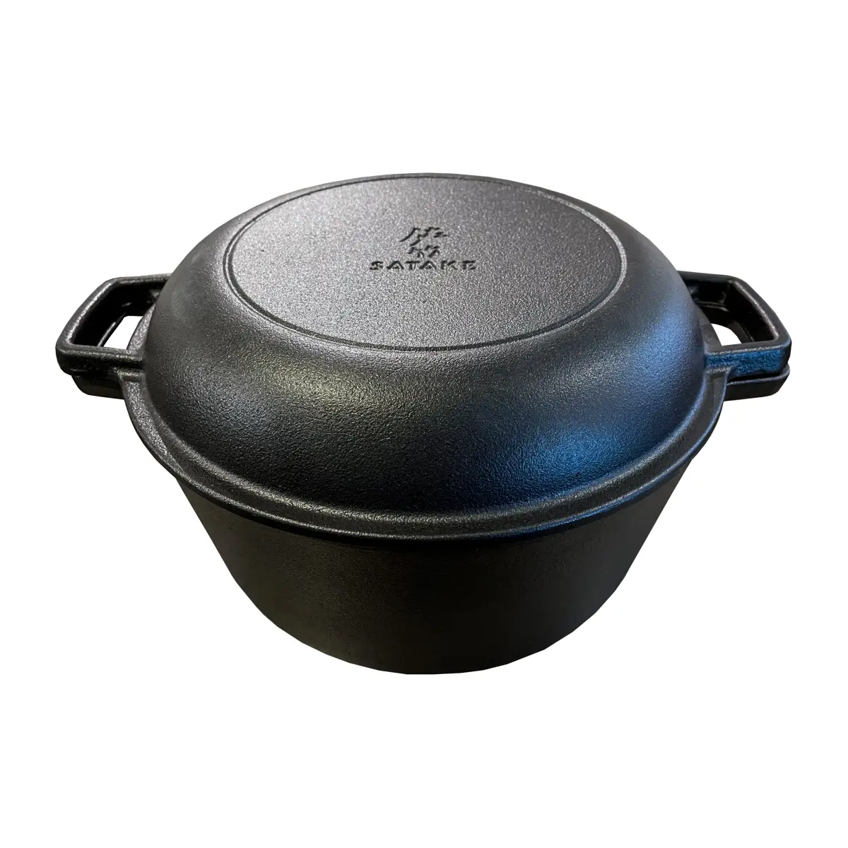 Støpejernsgryte med stekelokk, Ø26 cm
