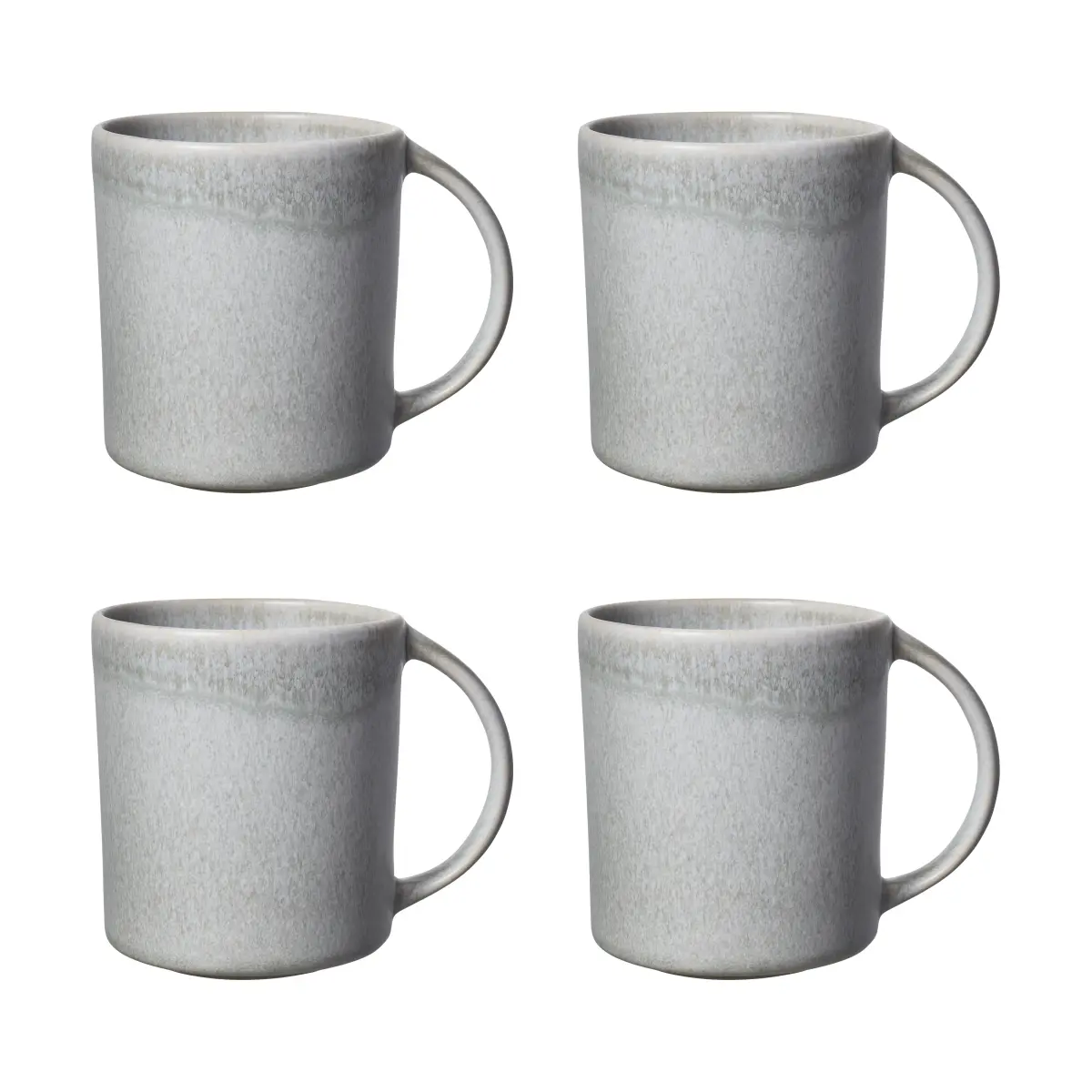 Sandsbro mugg lysegrå, 30 cl, 4-pk, 