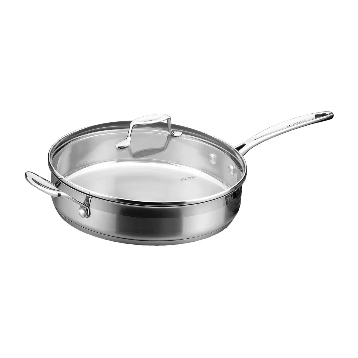 Scanpan Impact traktørpanne med lokk, Ø 28 cm