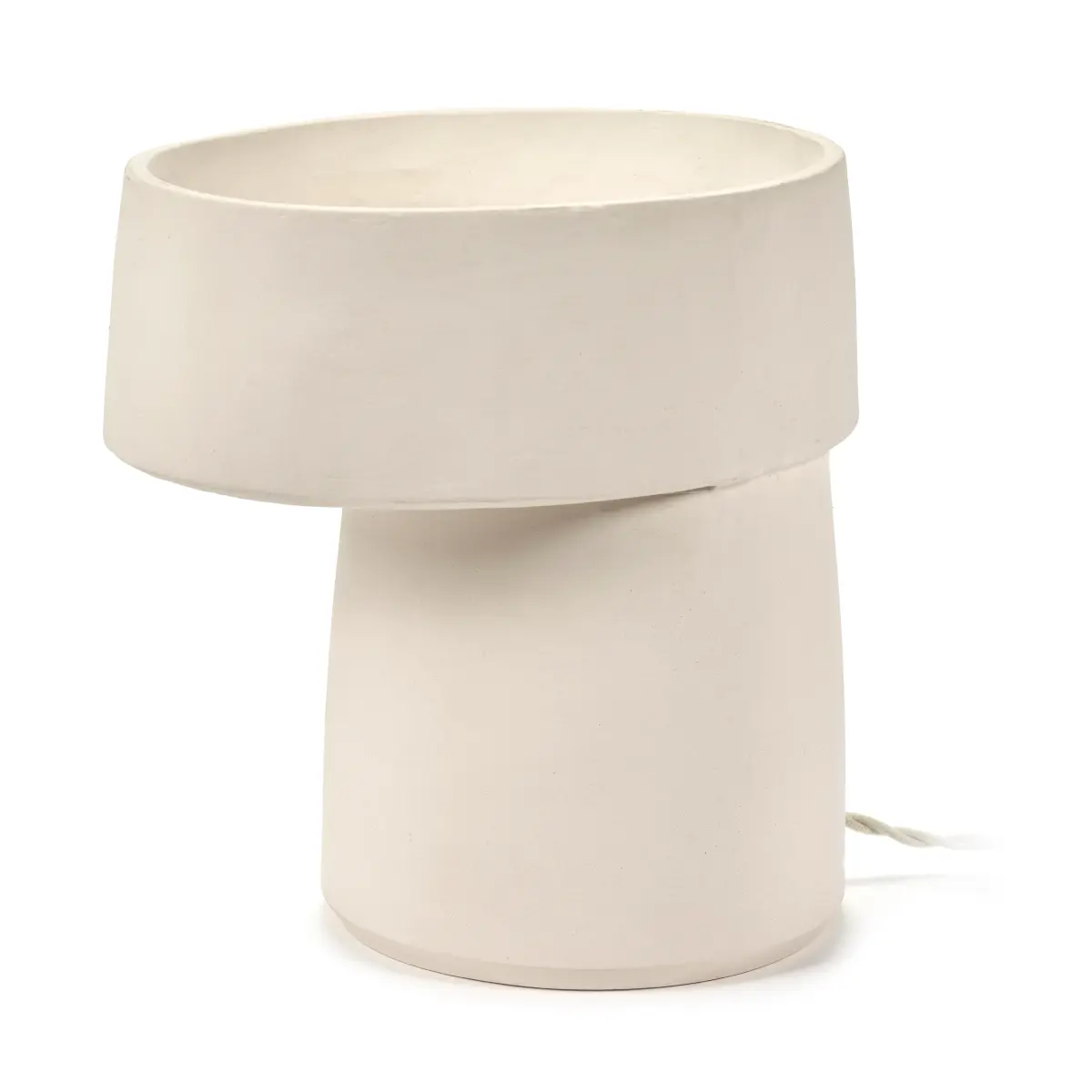 Romé bordlampe 23,5 cm, White