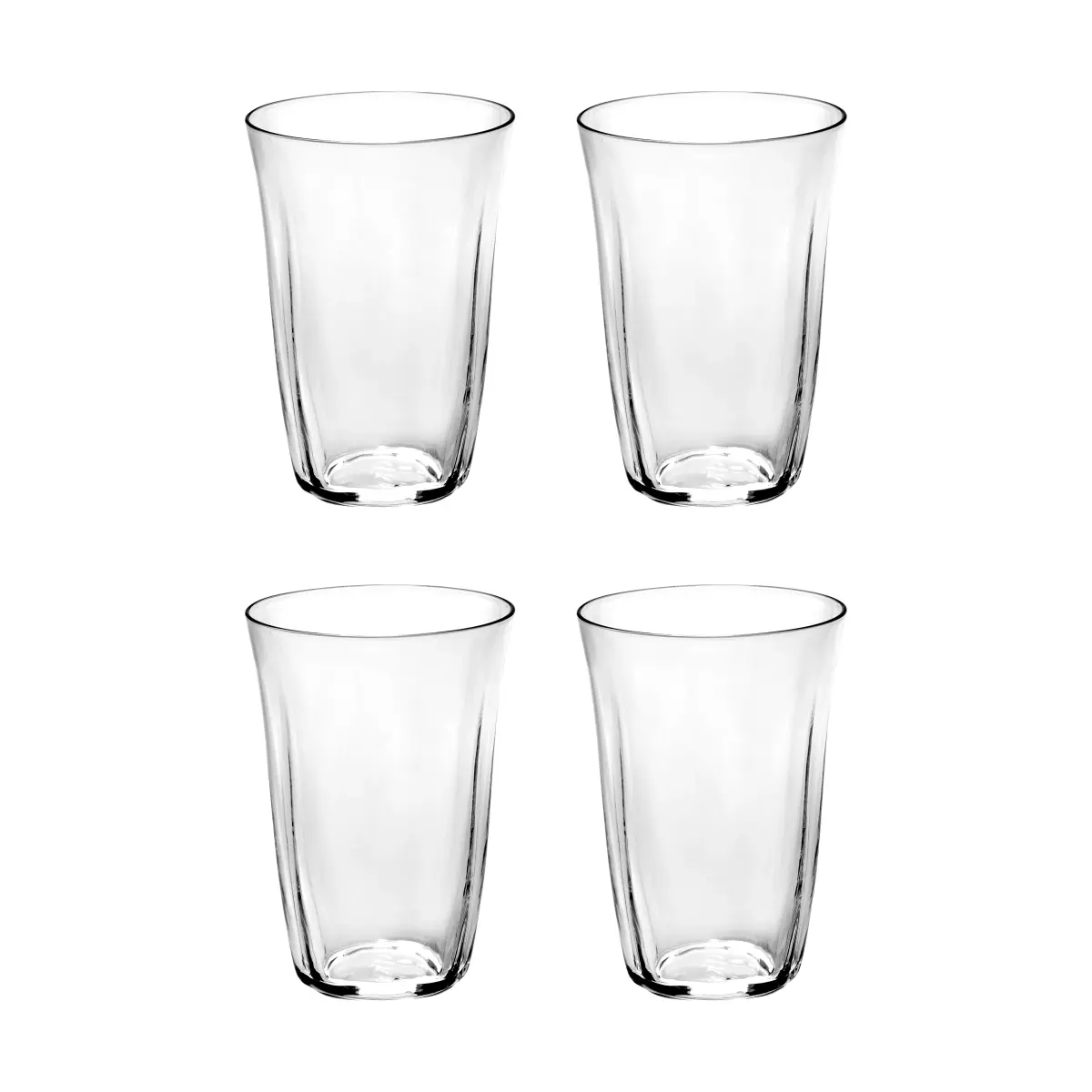 Silhouette teglass 28 cl 4-pakn., Clear