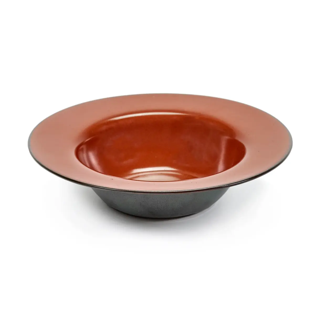 Terres de Rêves dyp tallerken 21,3 cm, Rust-smokey blue