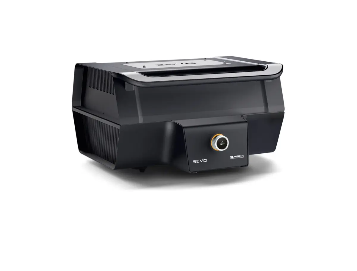 Severin PG 8103 SEVO GT elektrisk grill, Svart