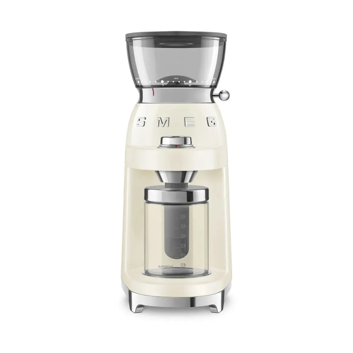 Smeg 50's style kaffekvern CGF03, Cream