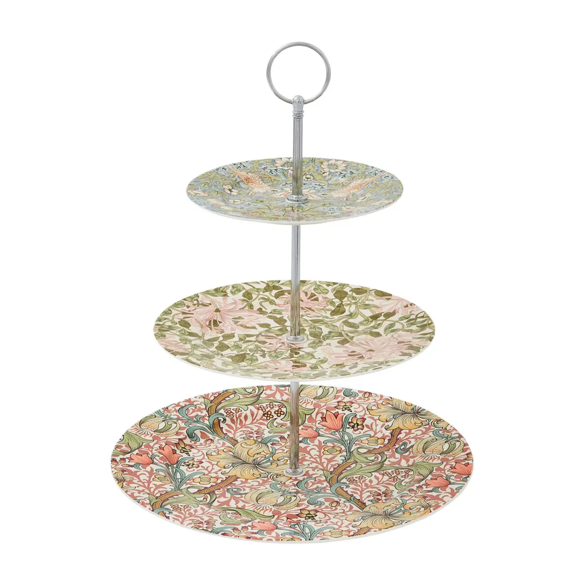 Morris & Co. kakefat 3 etasjer 35,5 cm, Multi