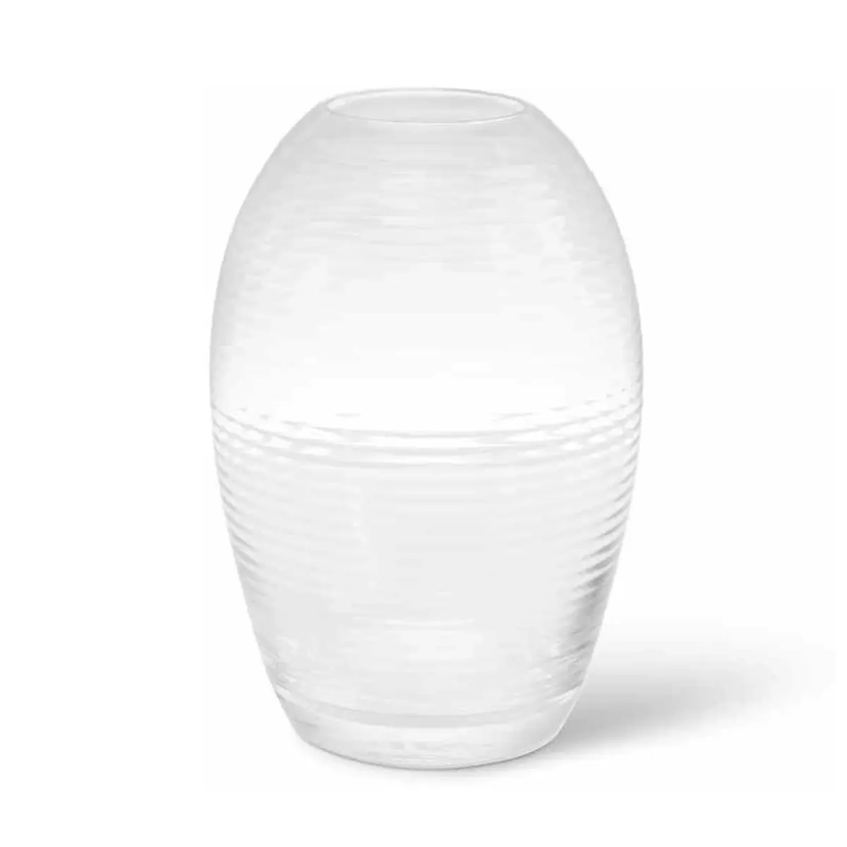 Laine vase oval 20 cm, Klar
