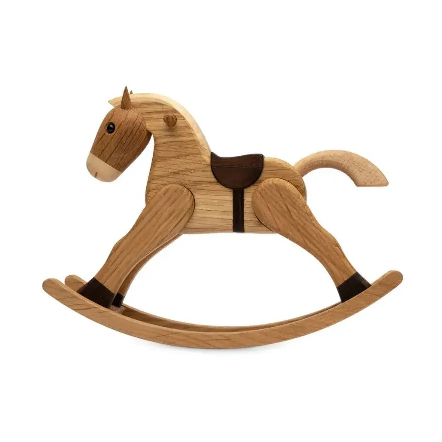 The Rocking Horse dekorasjon 13,5 cm, Eik, 13,5 cm