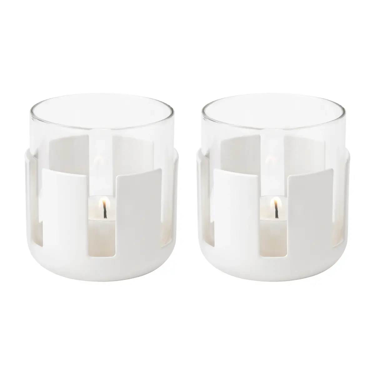 Luna telysholder 2-pakning, Soft white