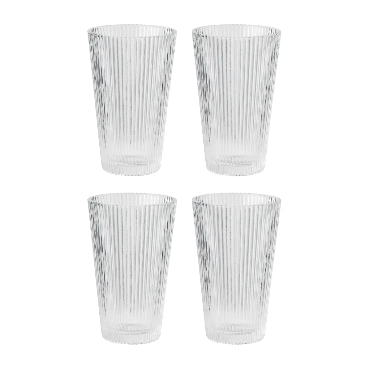 Pilastro drikkeglass 35 cl 4-pakning, Clear