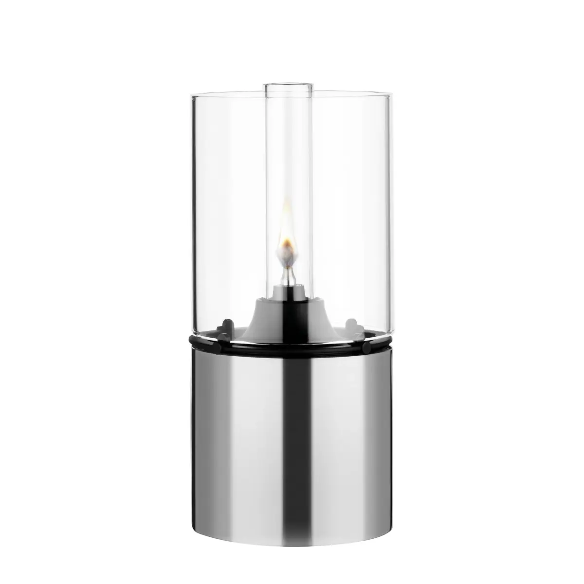 Stelton oljelampe, klarglass