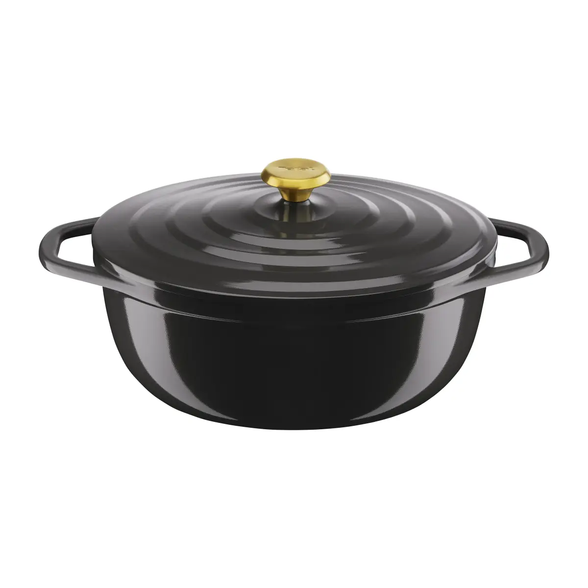 Air oval gryte 5,7 l, Grå