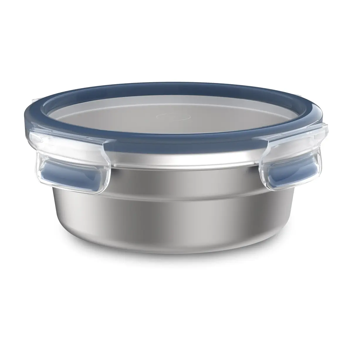MasterSeal rustfritt stål matboks rund, 0,7 L