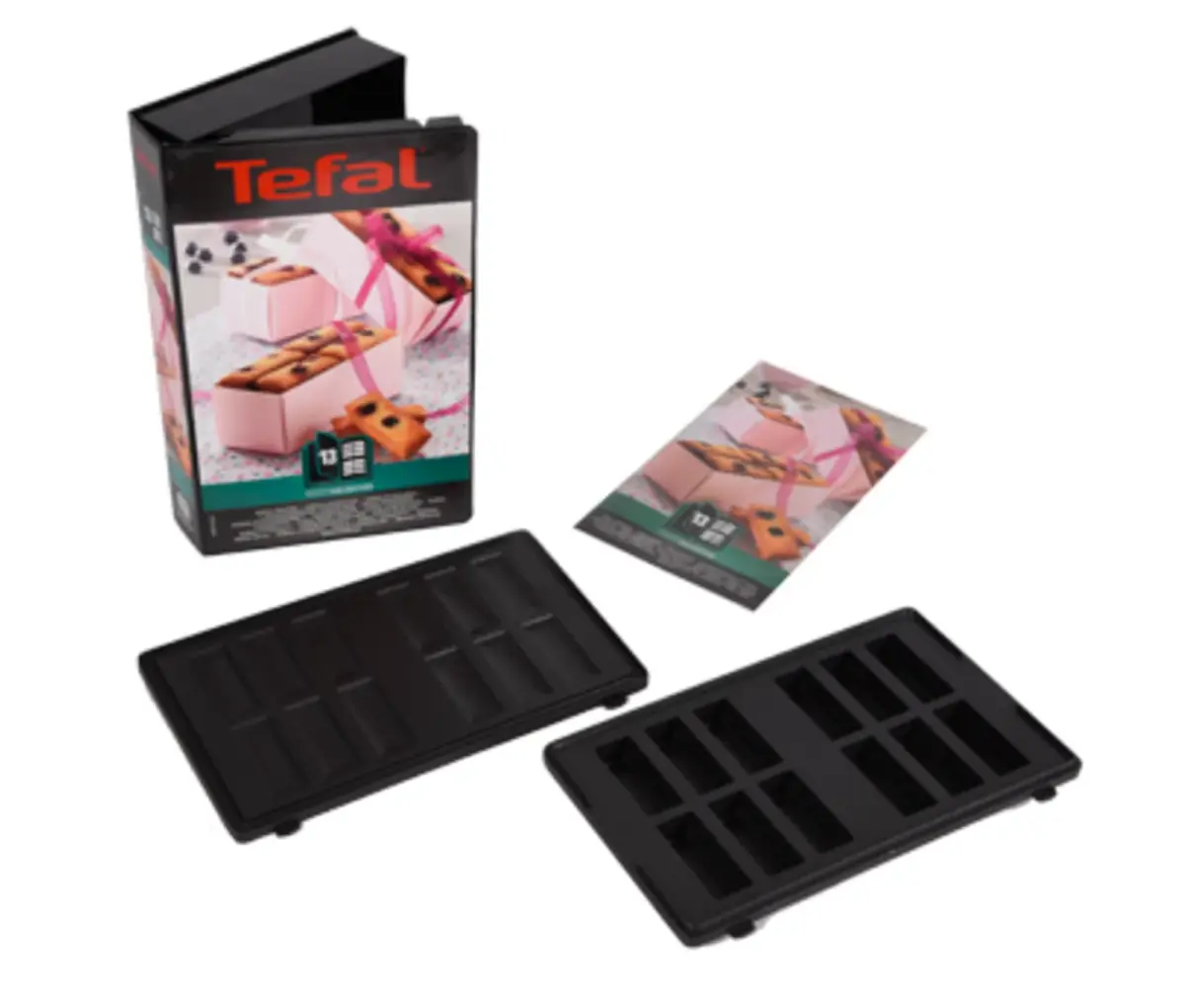 Snack Collection mini bars plate til sandwichgrill, Svart
