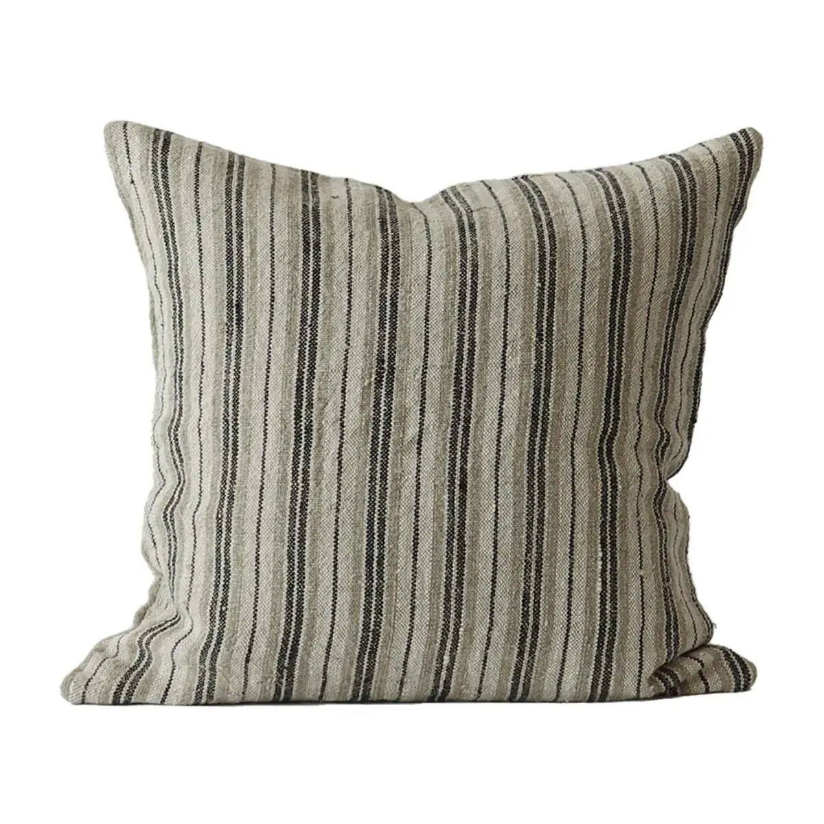 Aston putetrekk lin 50 x 50 cm, Black