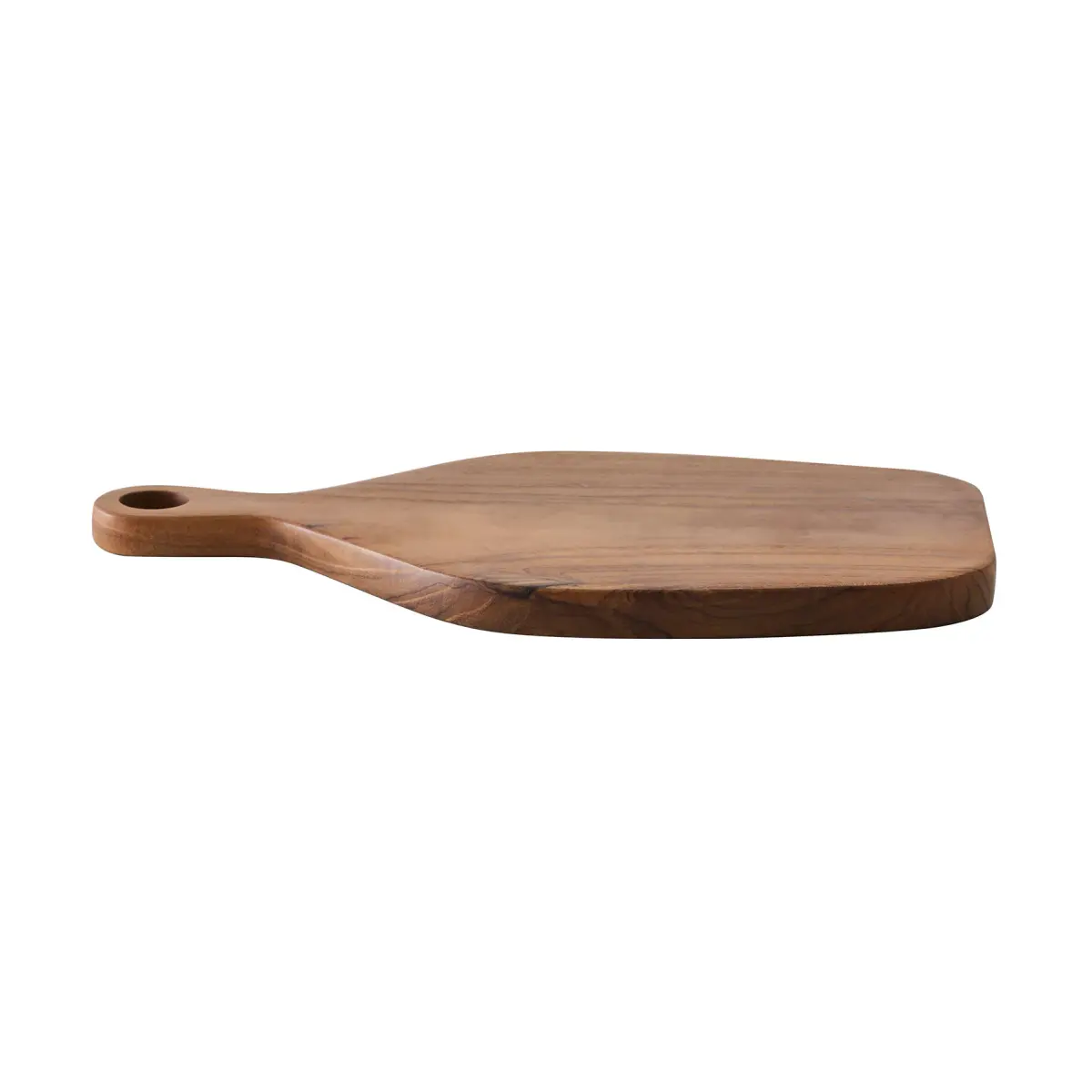 Teak serveringsbrett, 17,5x30 cm