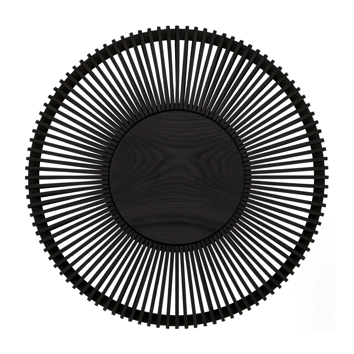 Clava Up vegglampe large, Svart eik