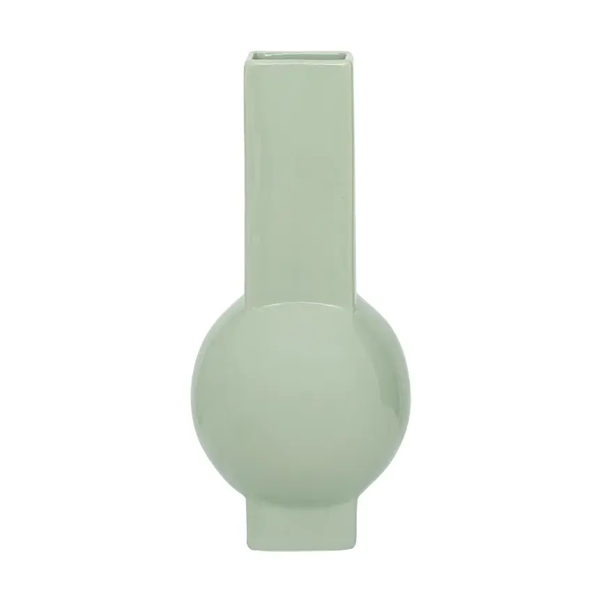Livio vase 31 cm, Sea foam green