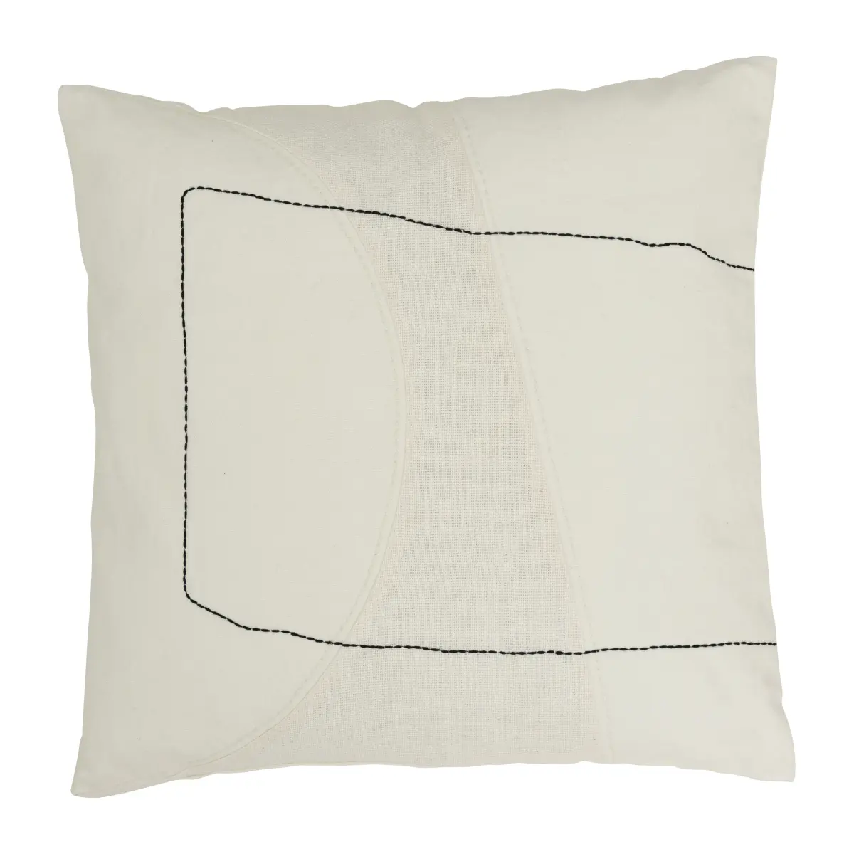 Ricamare pute 50 x 50 cm, Off white