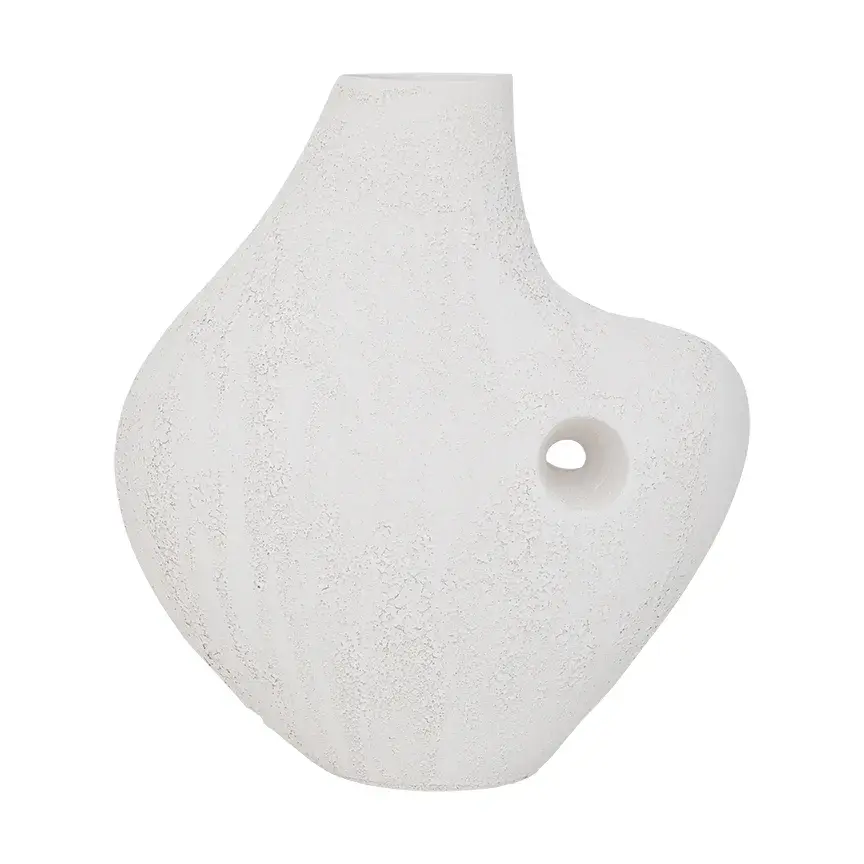 Talvi vase 42 cm, White