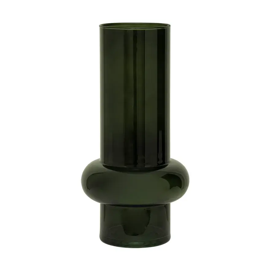 Tummy D vase 31 cm, Riffle green