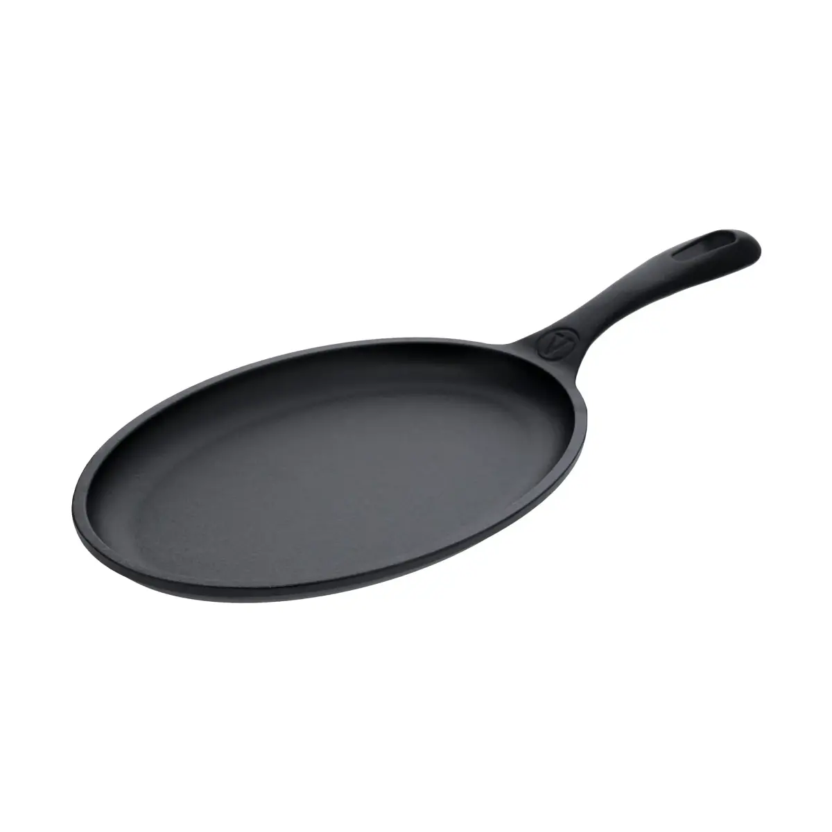 Victoria fajita stekepanne støpejern emaljert, 41x18 cm