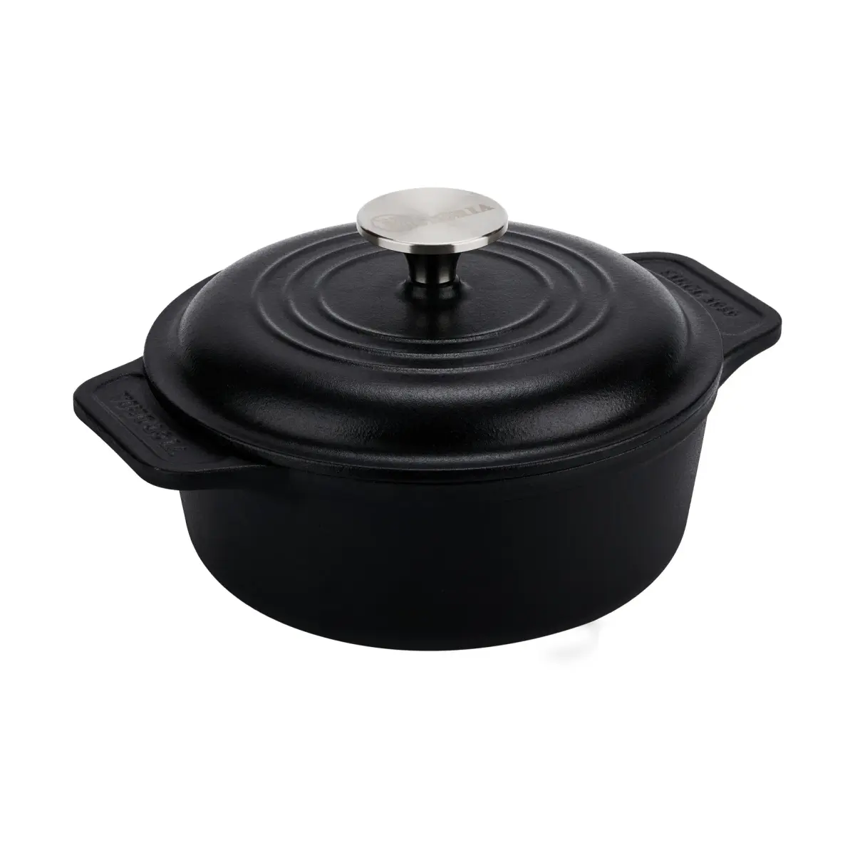 Victoria gryte støpejern pre-seasoned, 1,9 L