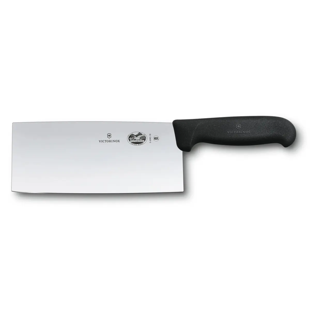 Fibrox kinesisk kokkekniv 18 cm, Rustfritt stål